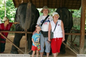 Siin oleme me väikeste elevantidega koos
