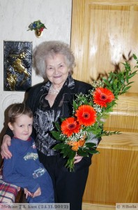 Nana sai ilusad lilled sünnipäevaks